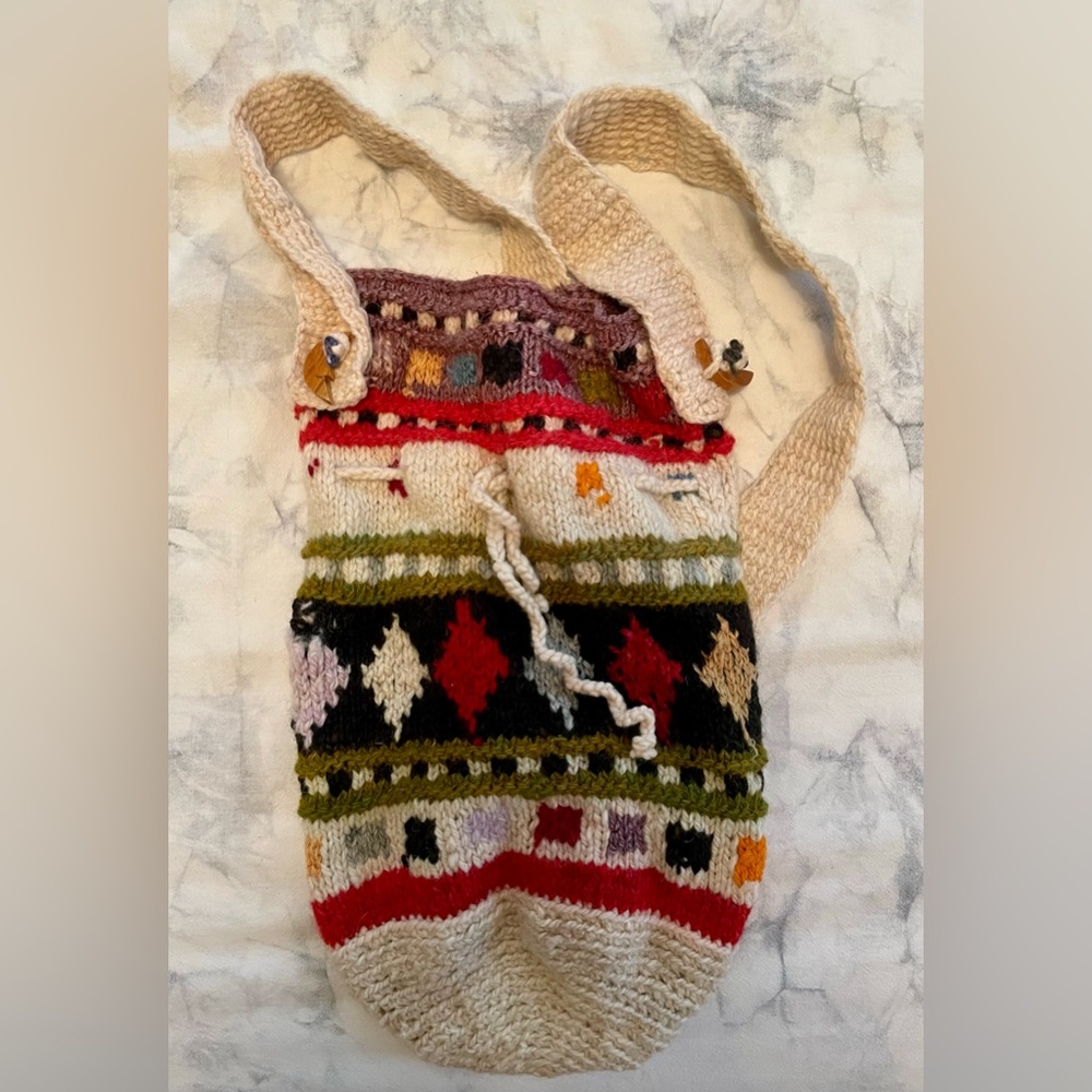 Backpack Wool Bag